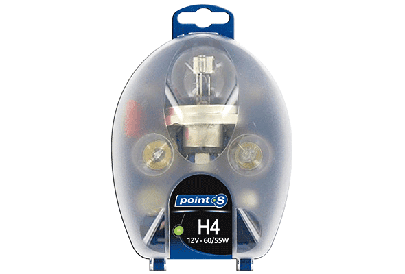 Coffret d'Ampoules H4 pour voiture - Équipement auto