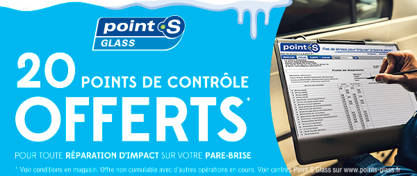 OFFRE CENTRE AUTO HIVER POINT S 2024 - Points de contrôle - Page promo